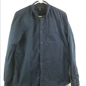 21 Men Size Large Button Down Blue